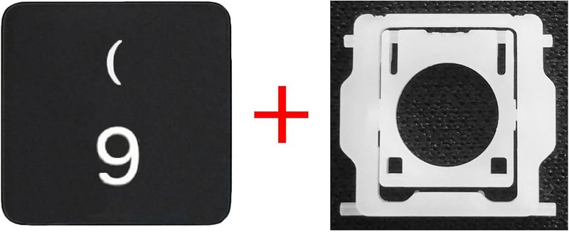 GRMTRV Replacement Individual Key Cap Hinge for MacBook Air 13'' 15'' M3 M4 A3113 A3114 A3240 A3241, 14'' 16'' Pro/Max M4 A3185 A3186 A3401 A3112 A3403 2024-2025 (9) - Image 4